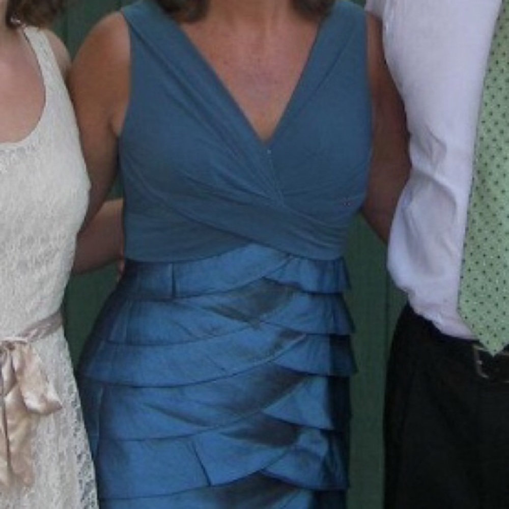 Dress Barn Tiered Ruffle Dress